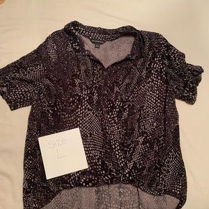Rock & Republic Snakeskin Top